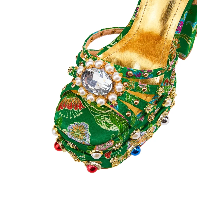 Новинка для женщин летний цвет искусственная кожа толстая подошва с