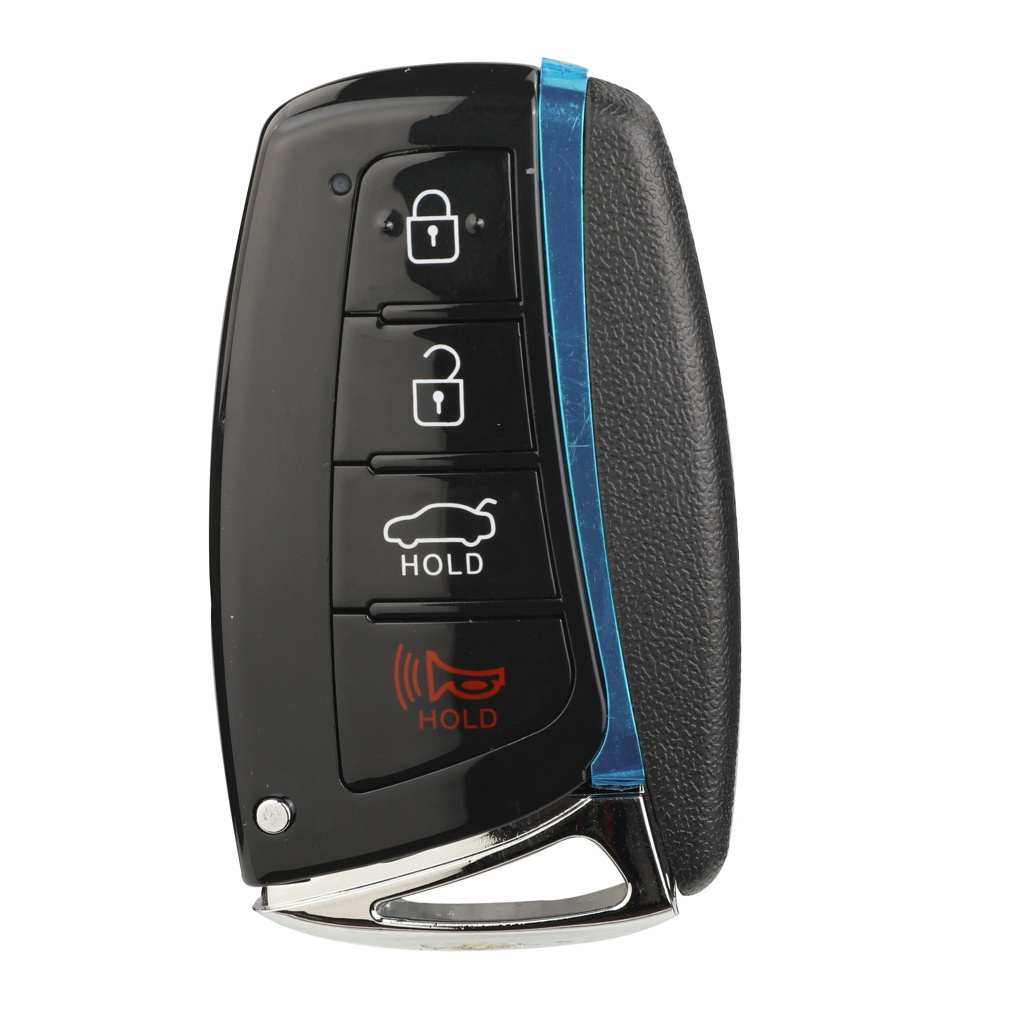 

Jingyuqin 3/4 кнопки чехол для дистанционного ключа автомобиля для Hyundai Genesis Santa Fe Equus Azera чехол для ключа управления смарт-брелок