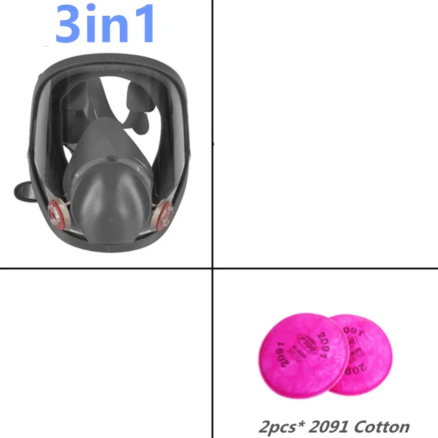 

Многоразовая маска Dolphin Protect 6800 полнолицевая