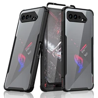 zshow case for asus rog phone 5 5s cover slim thin soft tpu clear pc back air trigger compatible camera protection shockproof