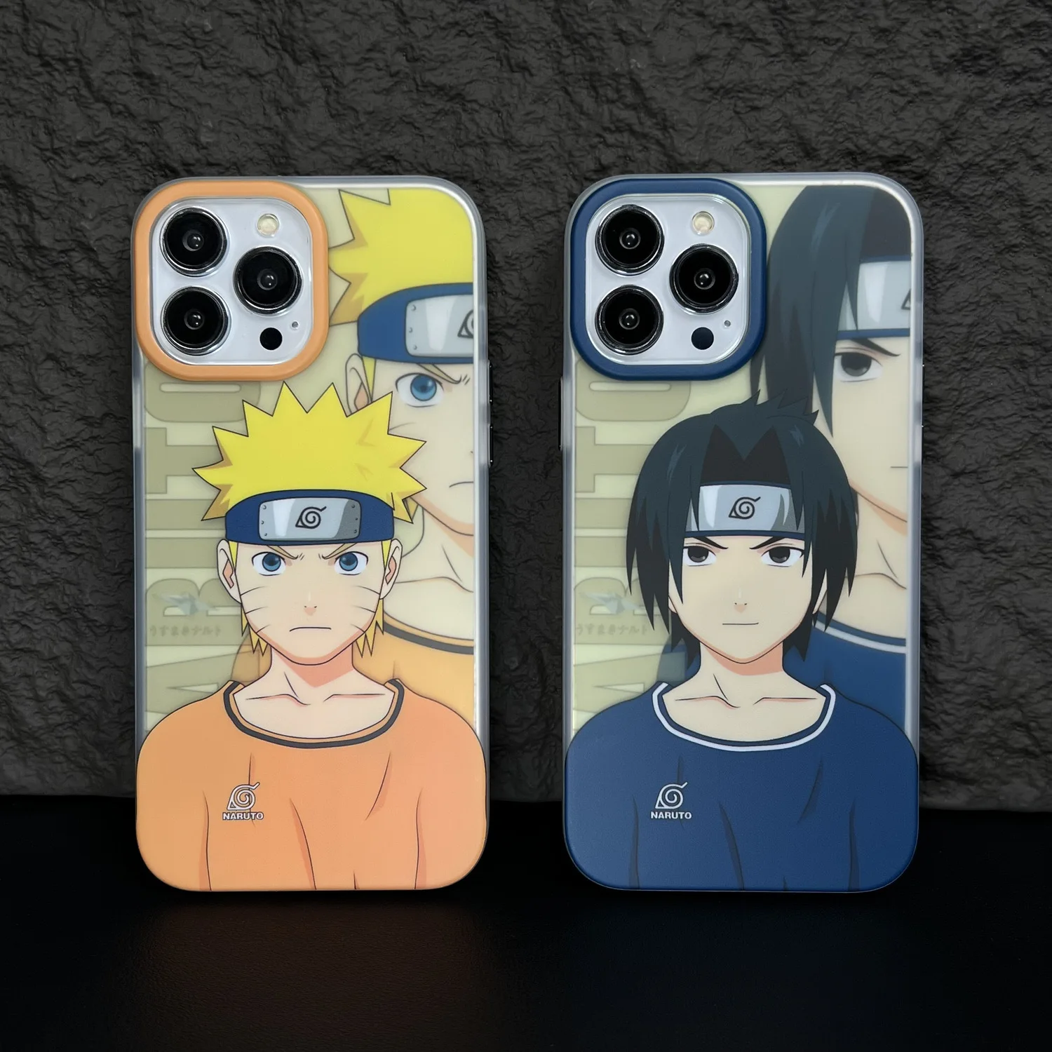 

Anime Narutos Uzumakis Uchihas Itachis Frosted Phone Case For iPhone 14 13 12 11 Pro Max 14 Pro Couple Anti-drop Cover Funda