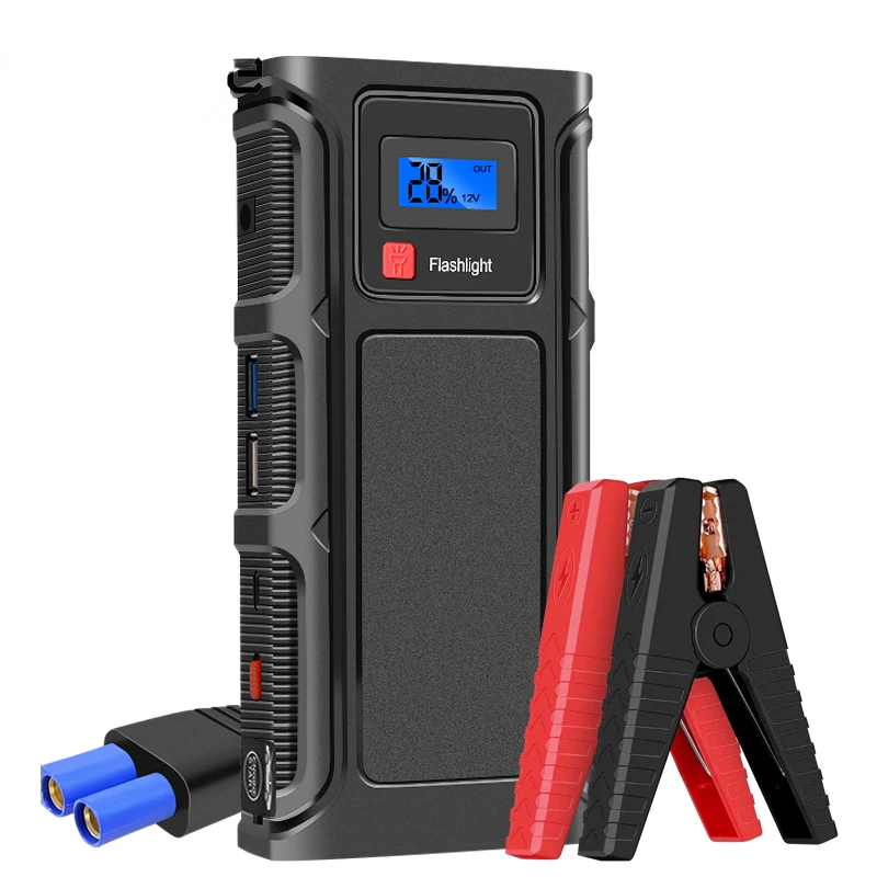 

Car Jump Starter Emergency Power bank 2000A Portable battery charger 12V Truck 6.0L/8.0L Auto Booster Starting Device