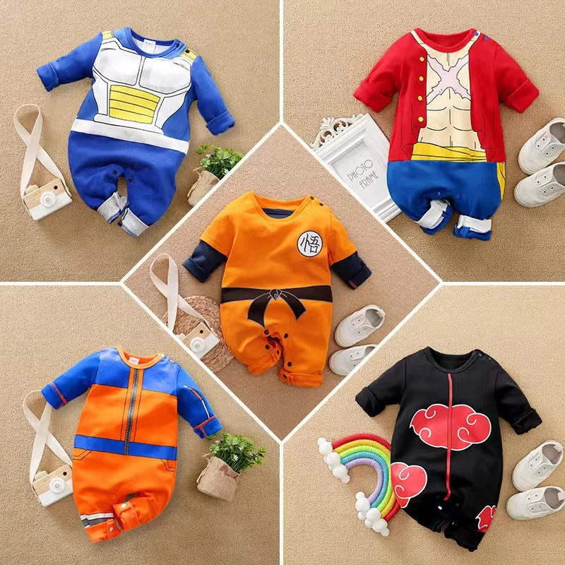 

2022 Children's Rompers Newborn Male Baby Clothes Cartoon Cosplay Costume For Baby Boy Jumpsuit Cotton Baby girl clothes