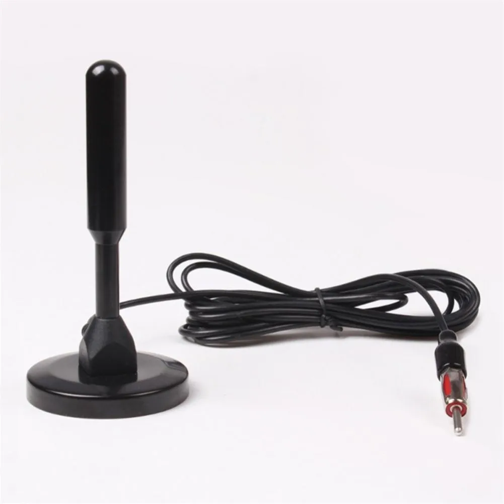 

Universal Car FM Radio Antenna DAB Magnetic Suction Cup Digital Aerial Signal Amplified Antenna Stereo Radio 88MHz-108MHz