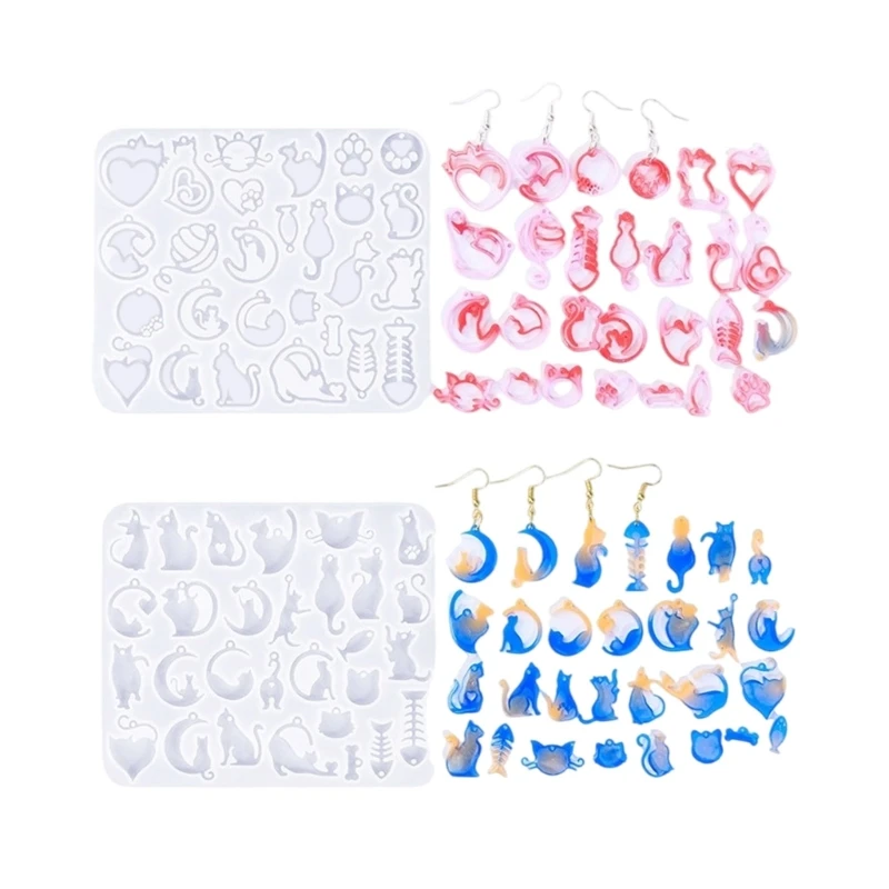 Силиконовые формы для рукоделия идеально подходят ожерелья и сережек