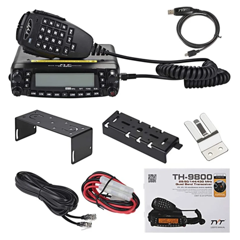 

Factory Original TYT TH-9800 Quad Band 50W Long Range Cross-Band Truck Mobile Car Radio TH9800