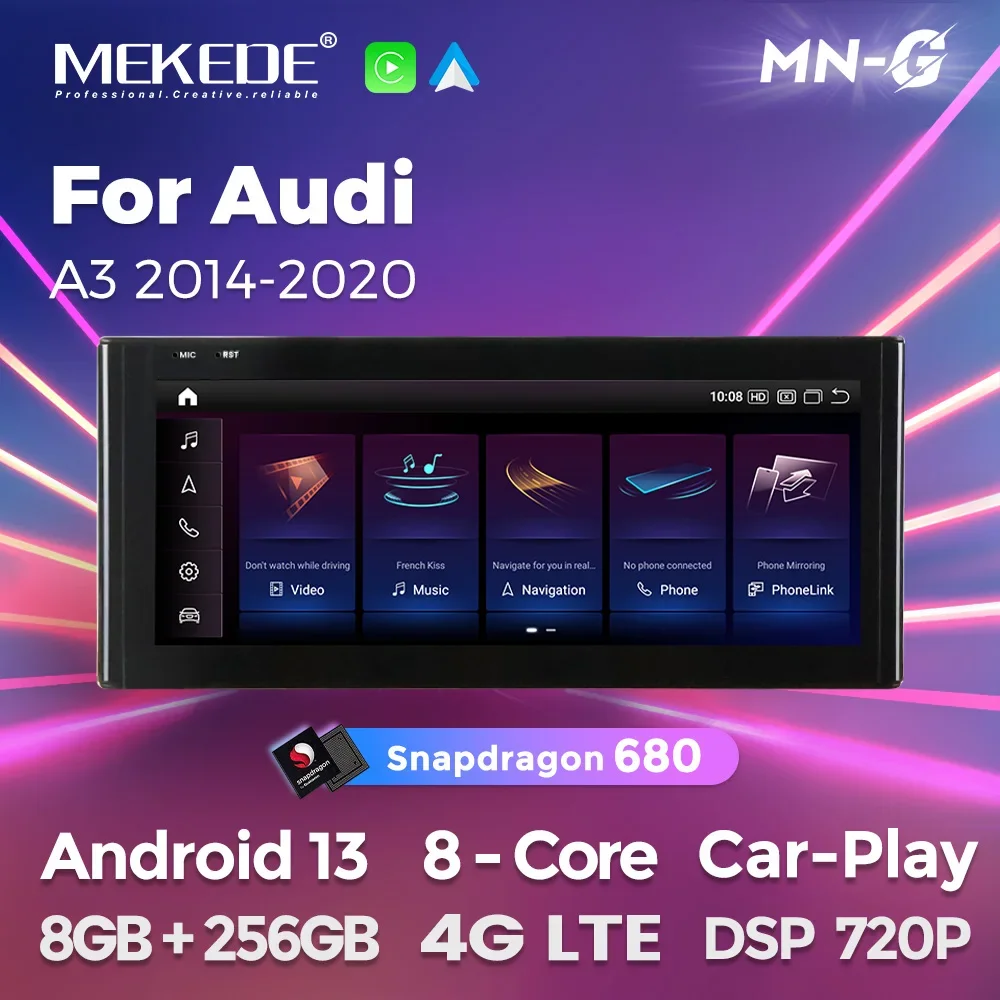 MEKEDE Android все в одном IPS сенсорный экран для Audi A3 8V S3 RS3