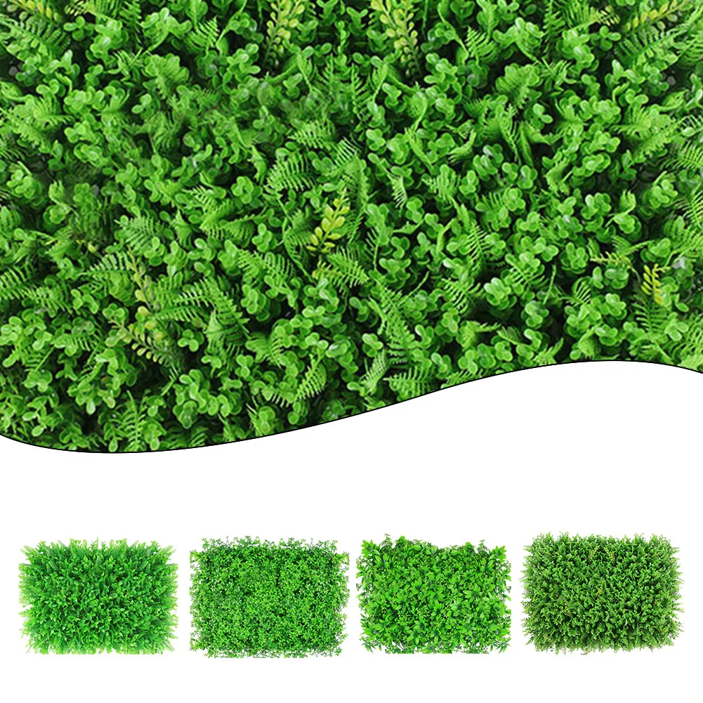 

Искусственная искусственная зеленая панель, имитация растений, газон, украшение для дома, настенная газон, искусственная трава, растение, украшение для сада