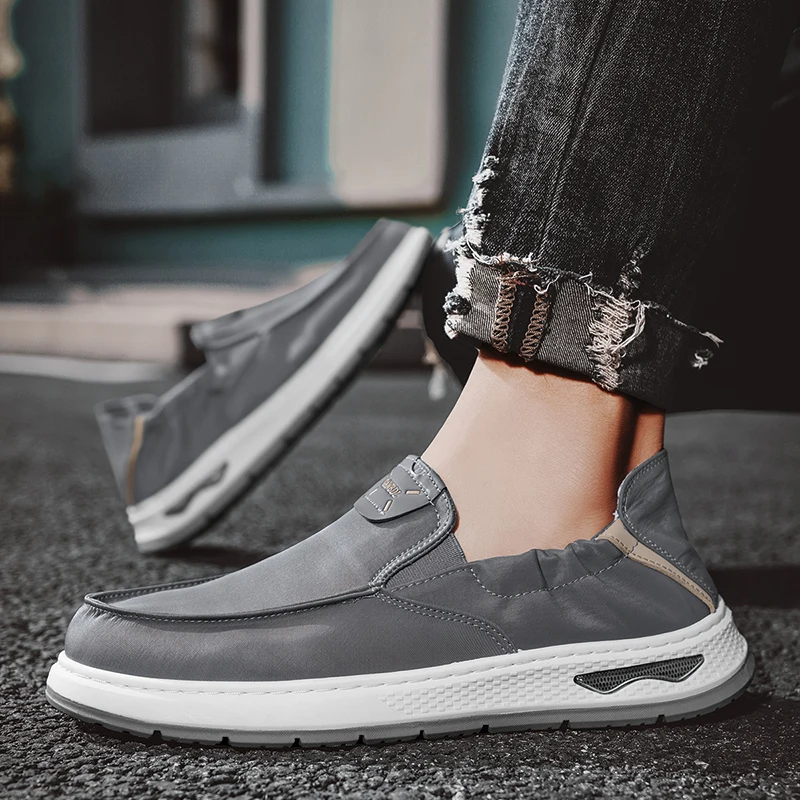 Мужские повседневные туфли дышащие универсальные кроссовки из вискозы удобная