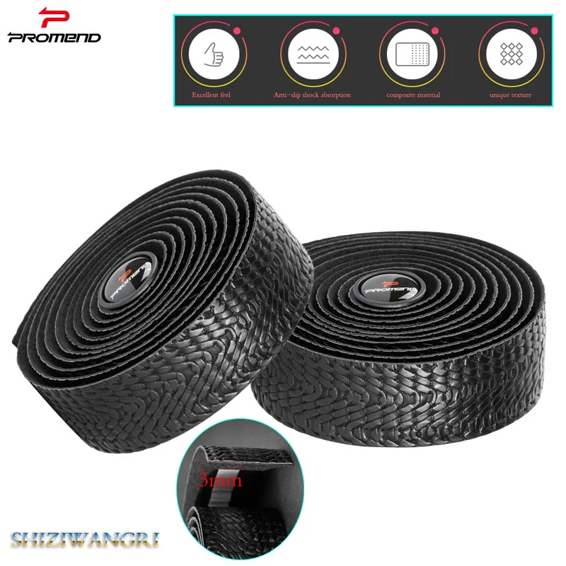 

Bike Handlebar Tape EVA PU Bike handlebar tape road Bicycle Anti-slip Shock Absorption Cycling Wrap End Plug Accessories