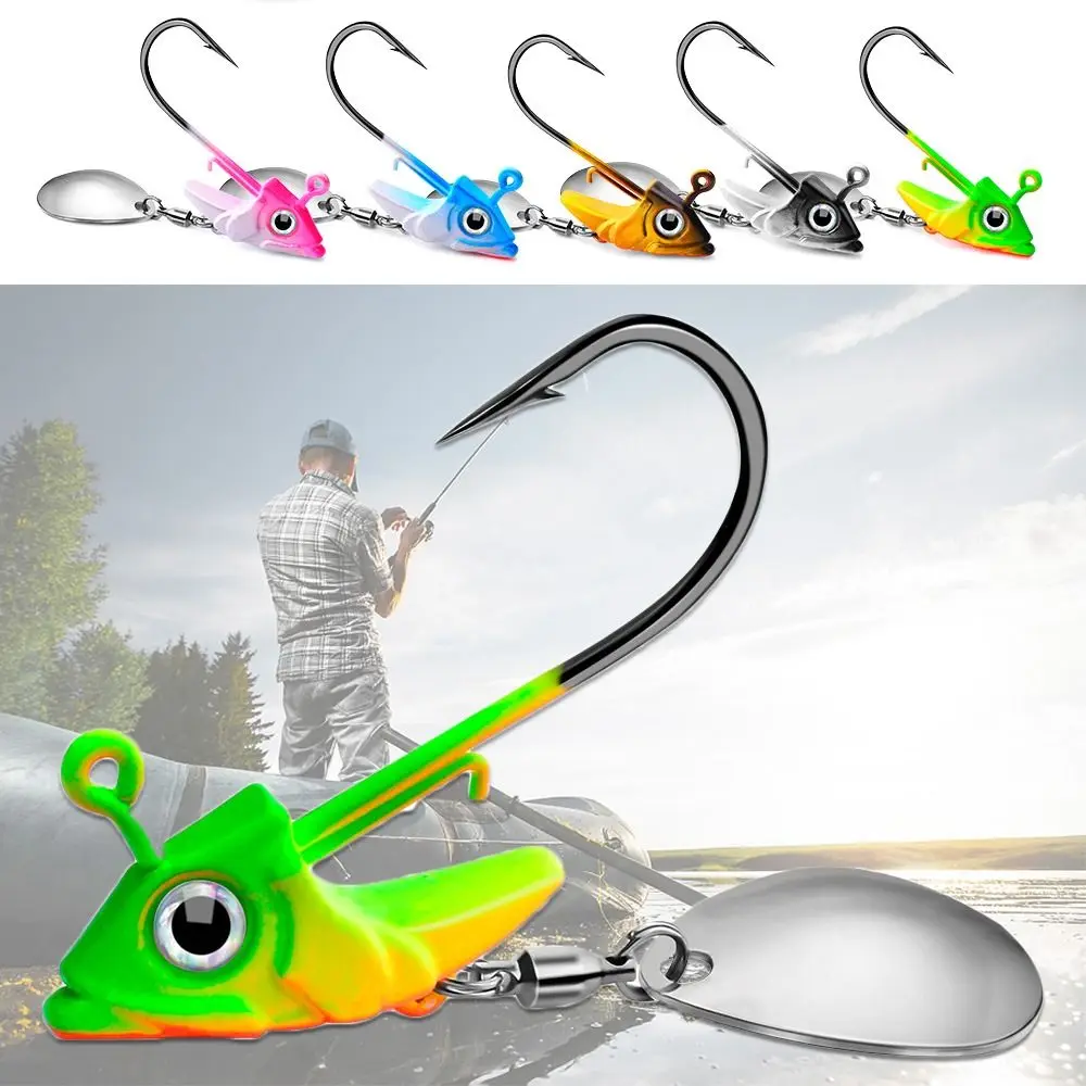 

3 шт., перфорированный крючок с блестками, 7 г, 10 г, 15 г