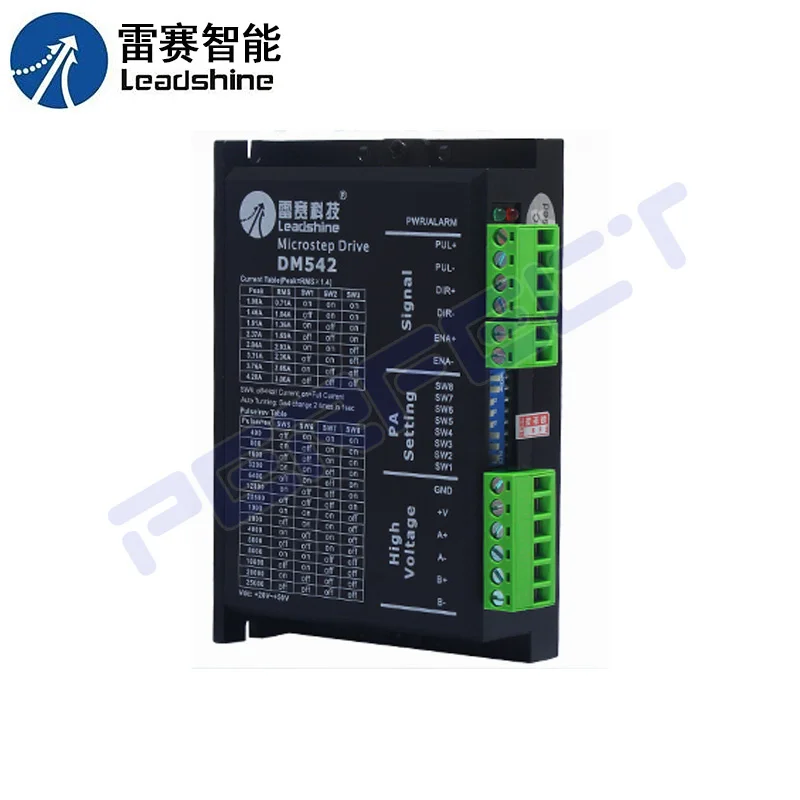 Контроллер шагового двигателя Leadshine DM542 2-фазный цифровой драйвер 18–48 В