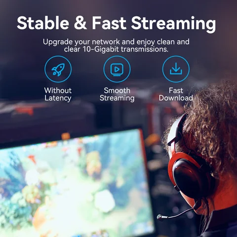 Vention CAT6A Ethernet кабель 10 Гбит/с