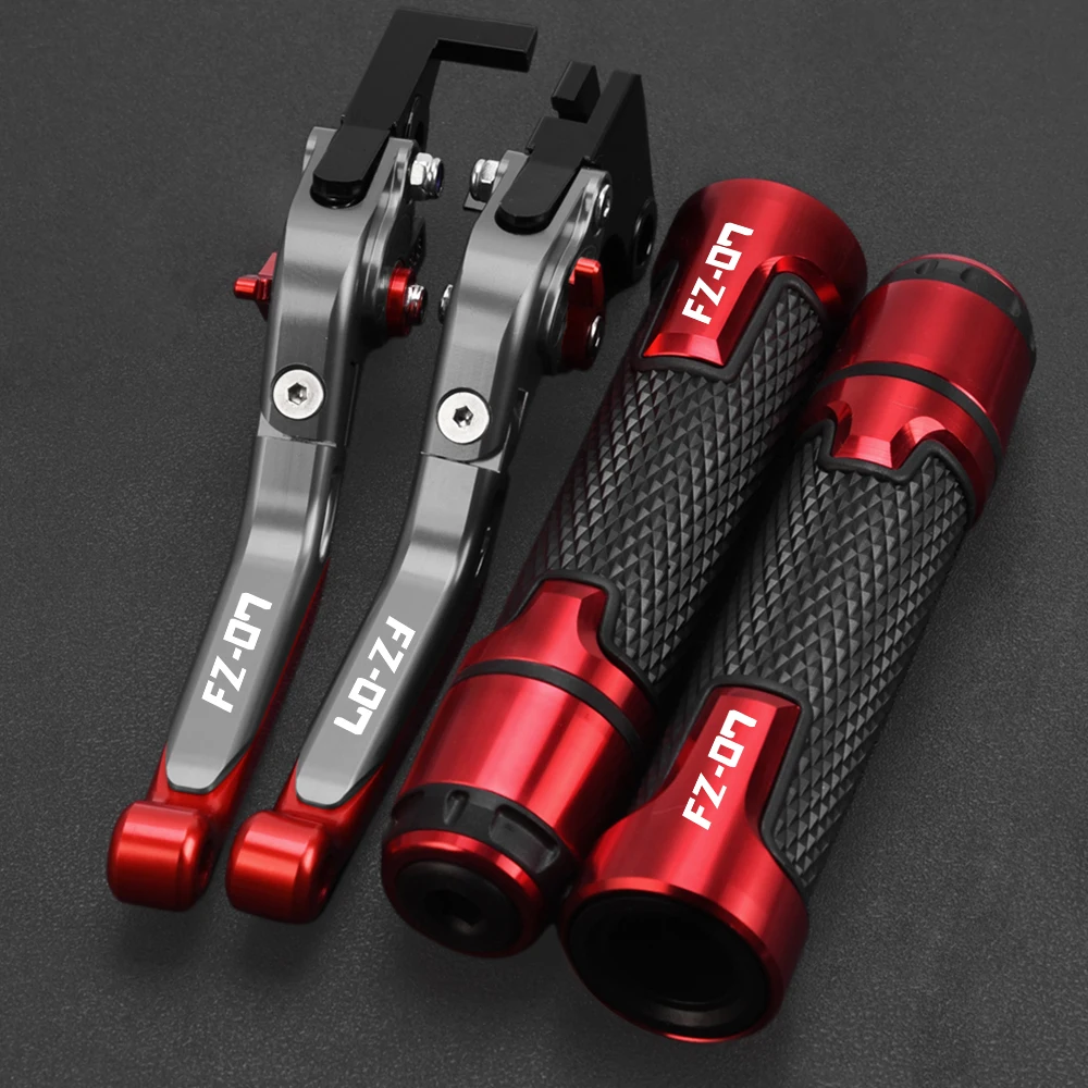 

Motorcycle Aluminum Adjustable Brake Clutch Lever Handlebar Hand Grips Ends FOR YAMAHA FZ-07 MT07 FZ-07 2014-2021 2020 2019 2018
