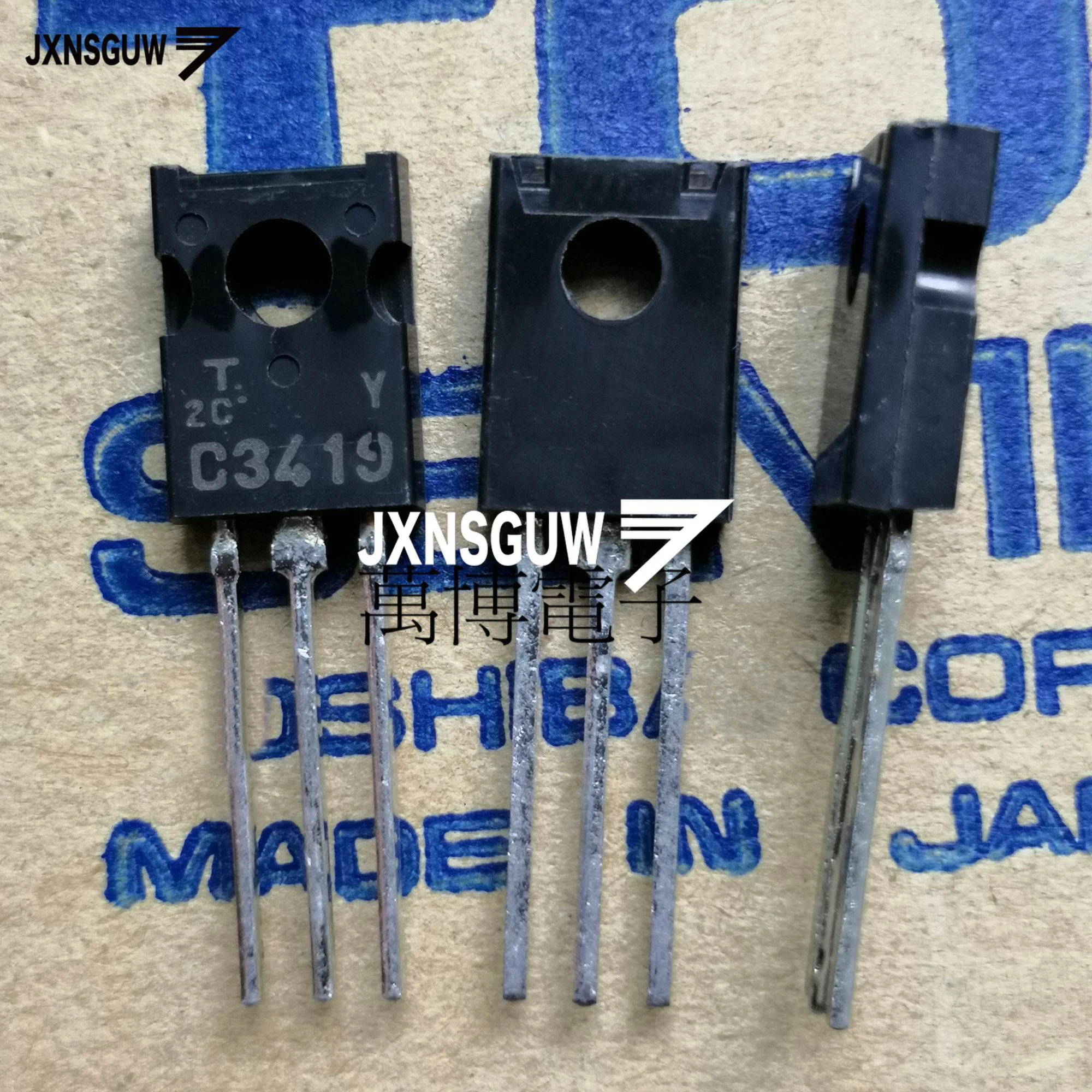 

10PCS 2SC3419 Y TO-126 Transistor C3419 Audio Power Amplifier 2SC3419-Y power transistor 2SC3419Y