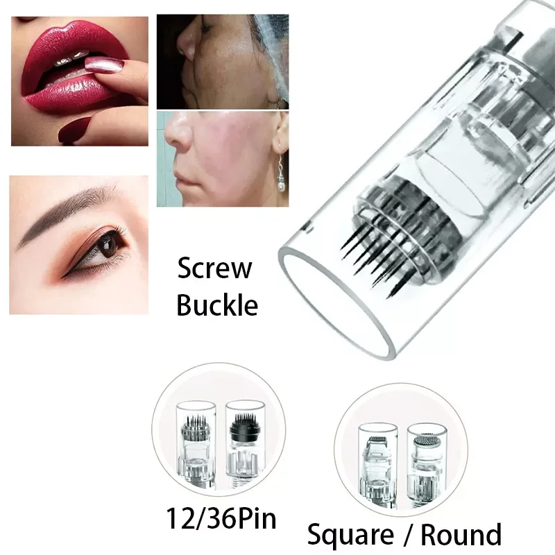 

screw/Bayonet Micro Needle Cartridge Needle BB cream machine needle Microblading for electric Micro Rolling Derma Stamp Therapy