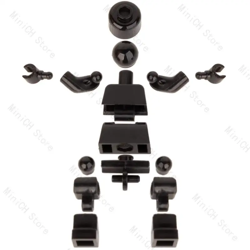 Экшн-фигурки с подвижной головкой талией штанинами сгибающимися вручную