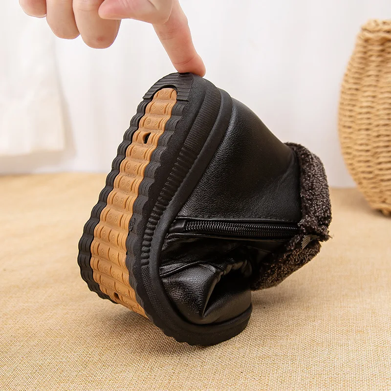 Fashion Boots Winter Ankle Boots for Women Winter Shoes Female Snow Boots Botas Mujer Non-Slip Warm Plush Cotton Shoes