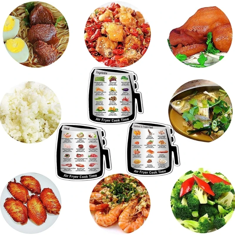 Магнитная шпаргалка для фритюрницы конвертационная таблица магнитный лист