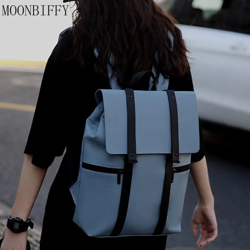 

Винтажный деловой рюкзак для женщин и мужчин, водонепроницаемая школьная сумка для книг формата а4 для девочек-подростков, дорожный ранец для ноутбука