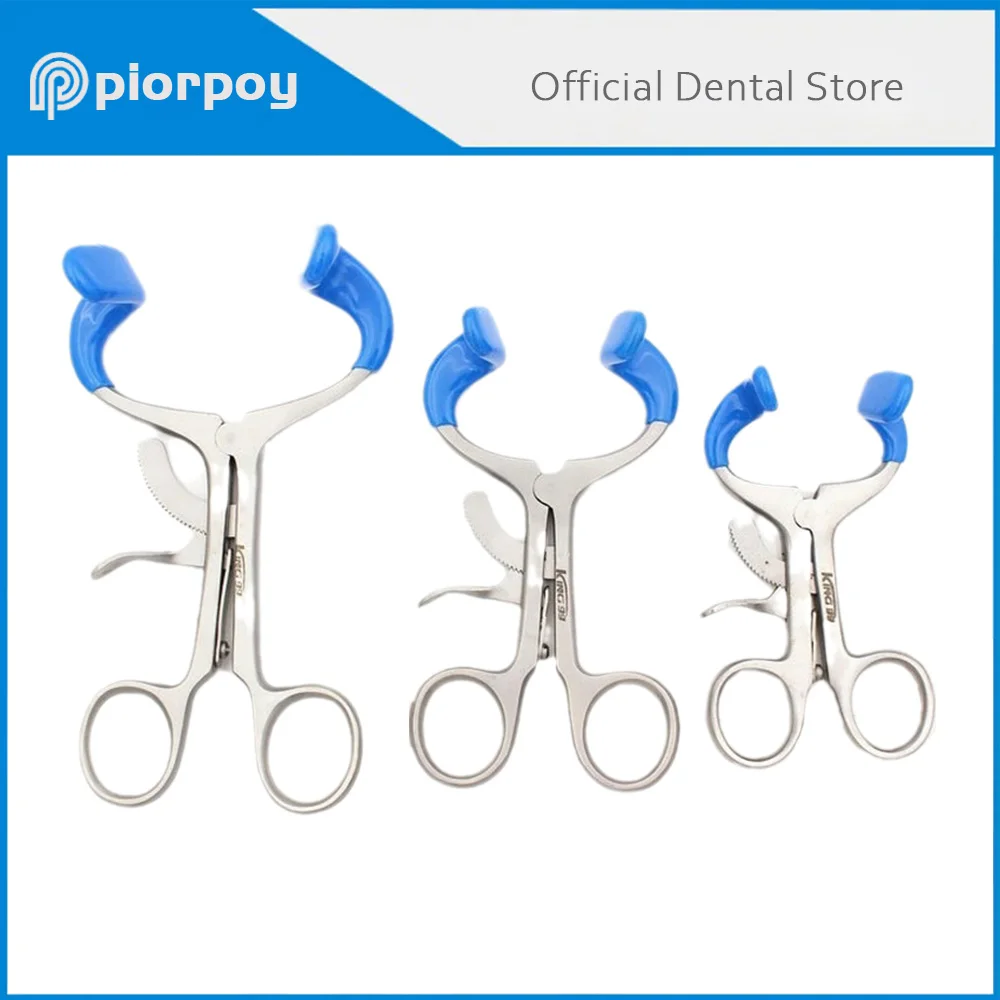 PIORPOY Dental Mouth Retractor Orthodontic Opener Molt Scratch-Proof Surgical Instrument Stainless Steel Material Dentist Tools