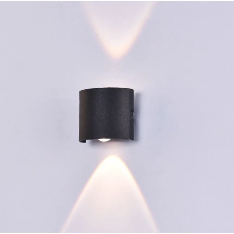 

Outdoor wall lamp up and down luminous minimalist led outdoor lighting double head courtyard waterproof wall lamp