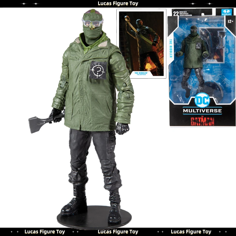 

In Stock Mcfarlane The Riddler The Batman Movie 7-Inch-Scale (18Cm) Dc Multiverse Figures Toy New Original Genuine