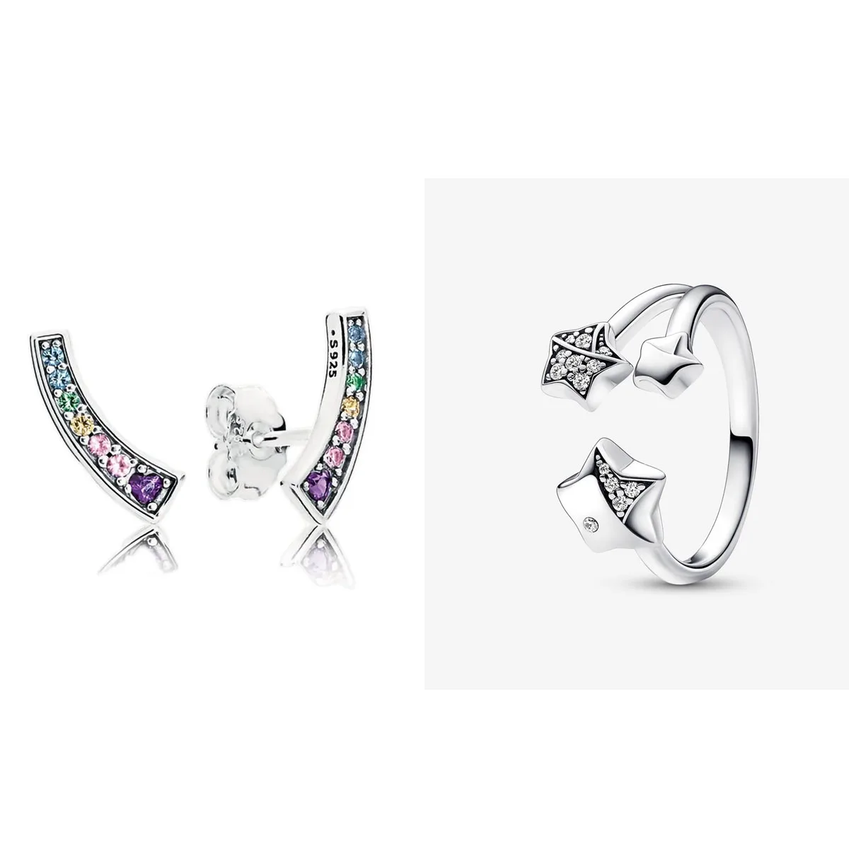 

Высококачественные ювелирные изделия из стерлингового серебра 925 пробы, новый товар, женское Портфолио на свадьбу, юбилей, подарок