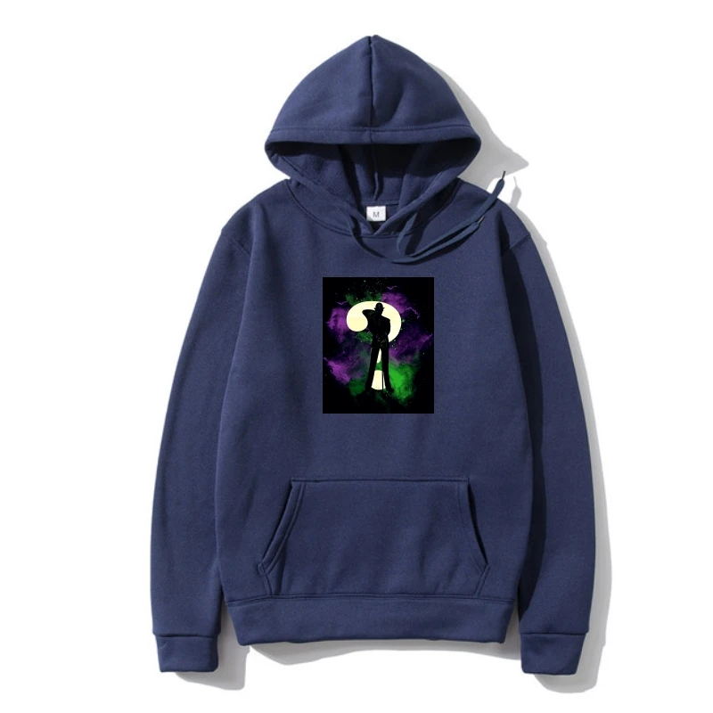 

Printed Men Outerwear Cotton SweatSweatshir Riddler SPACE Warm Fleece Women Outerwear