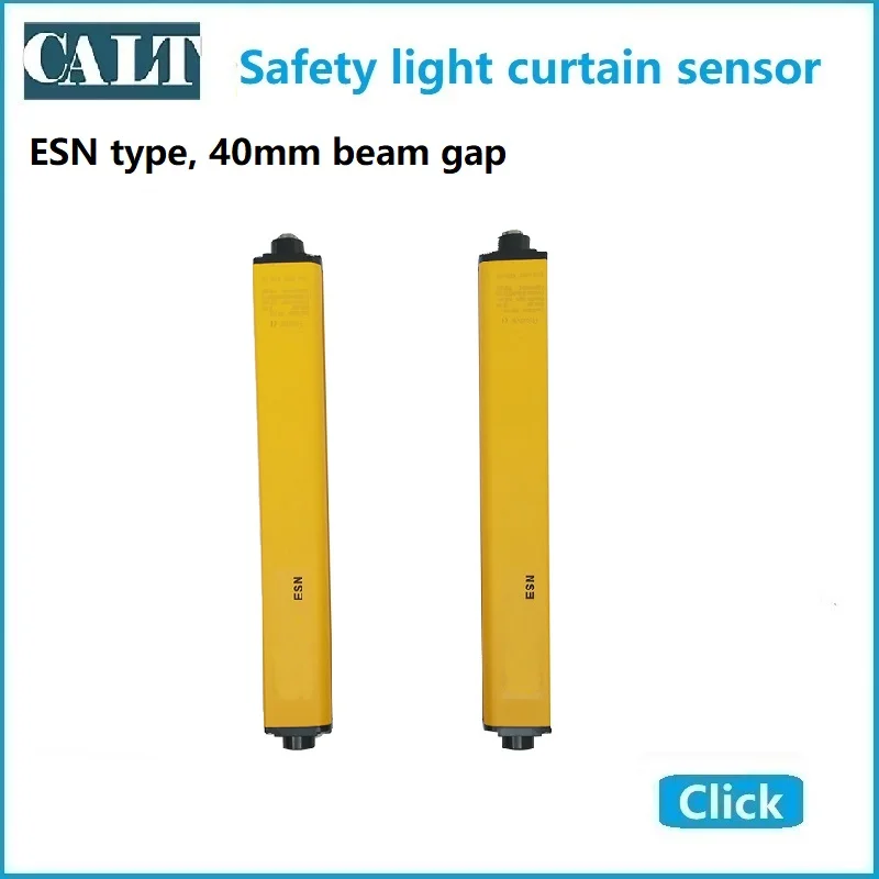 Защитный датчик решетки 40 мм шаг луча NPN выход 680 760 1000 защитный безопасности при