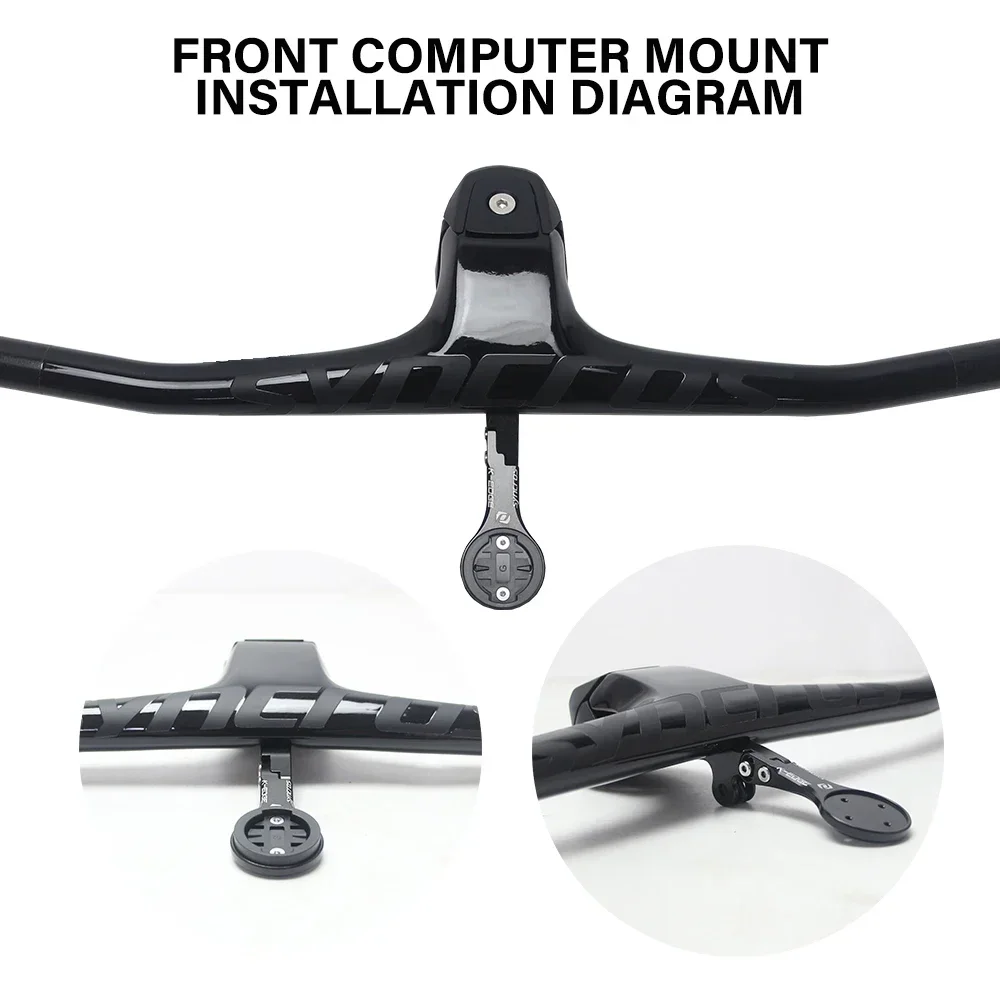 Полуматовый полуглянцевый Интегрированный руль из углеродного волокна с