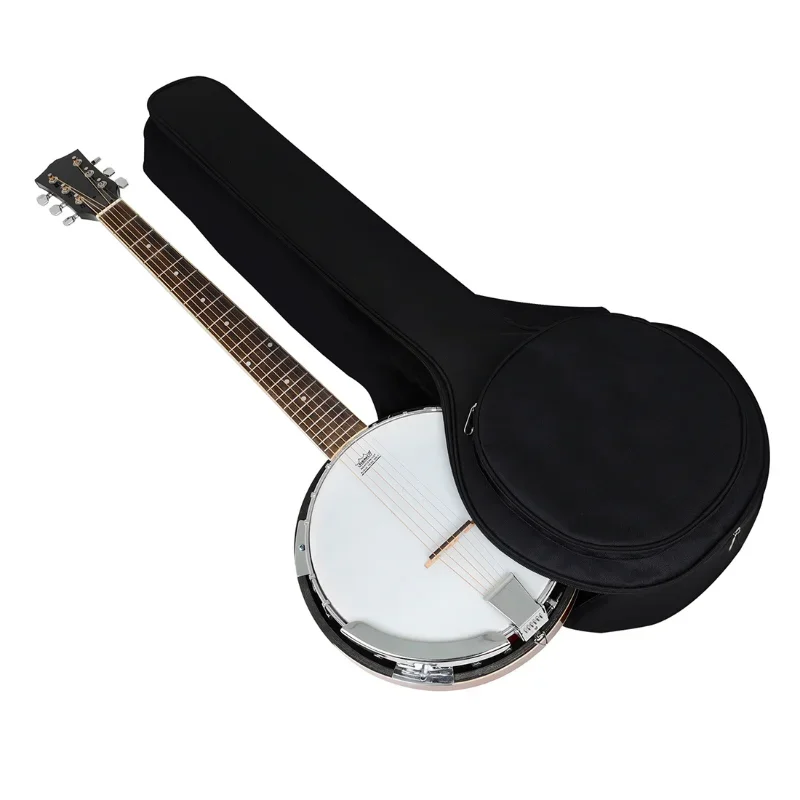 

Banjo Case Carrying Gig Bag For 5-String Banjos Interior Padded Banjo Storage Bag Protective Banjos Musical Instrument Bag