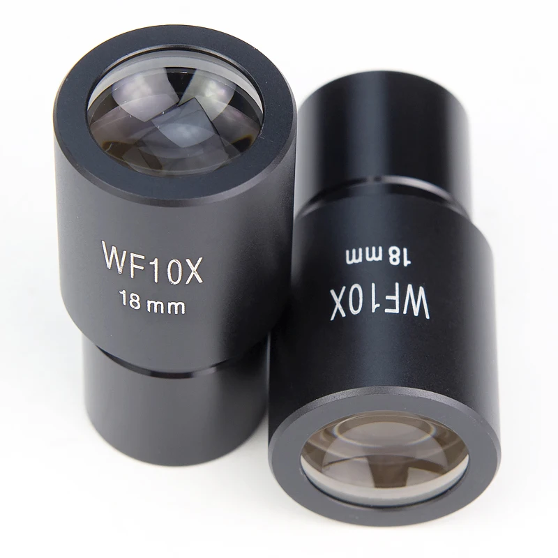 

Biological Microscope Eyepiece WF10X Wide Angle Lens 23.2mm Mounting Size Microscope Ocular Lens Accessories 2pcs