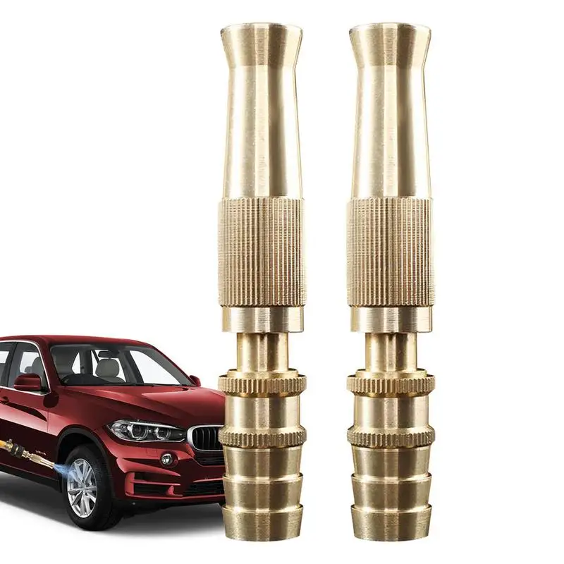 

Solid Brass Hose Nozzle Solid Brass Hose Nozzle Heavy Duty HIGH Pressure Nozzle For Garden Hose Garden Hose Adjustable Pressure