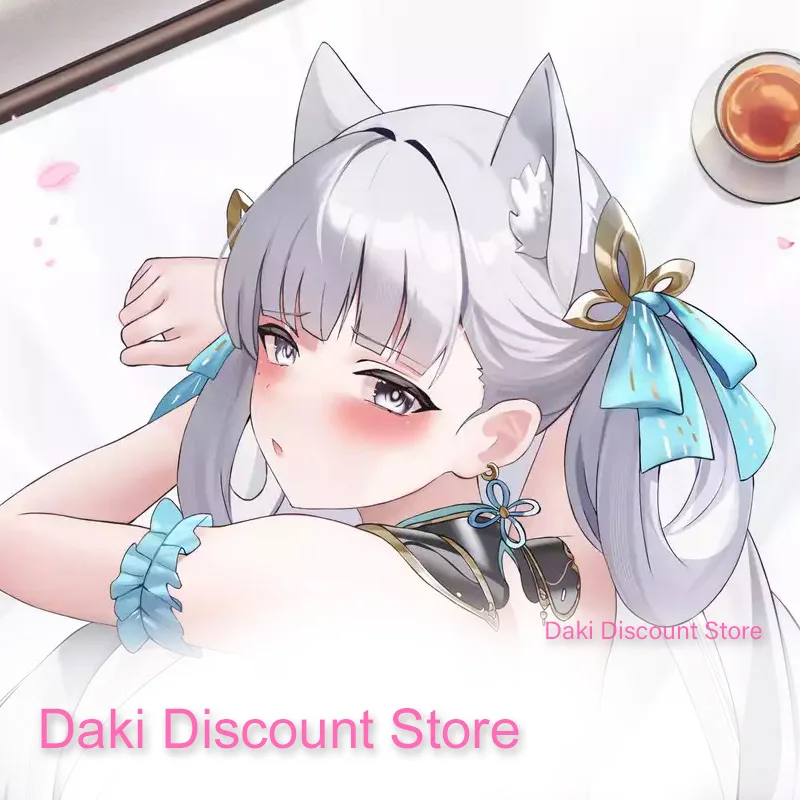 Dakimakura Jinhsi Wuthering Waves аниме двусторонний принт в натуральную величину наволочка для