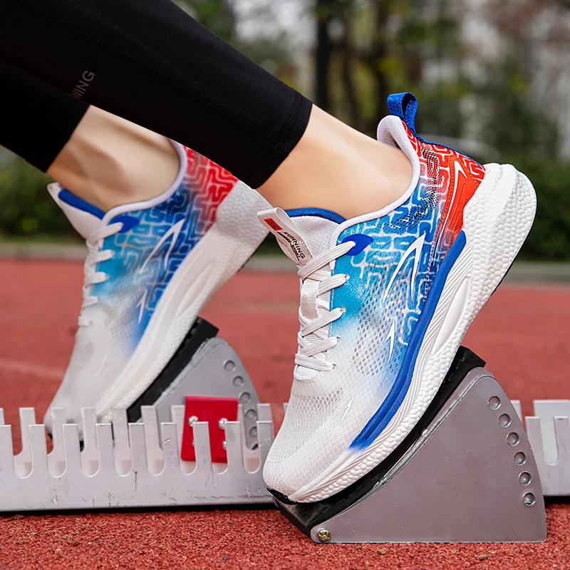 Oversize Men's Free Running Shoes Women Cushioning Sneakers Men Spring Ultralight Training Sports Jogging Shoes Male Footwear