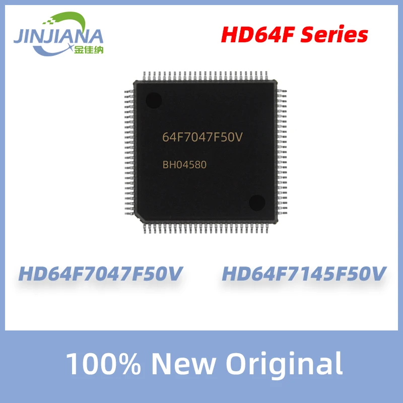 

100% Новый оригинальный HD64F7145F50V HD64F7047F50V в упаковке, фотоконтроллер с микросхемой [IC MCU 32BIT 256KB FLASH] RENEASAS