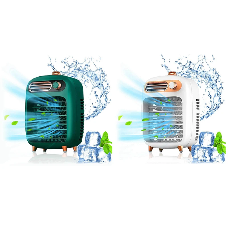 

Portable Air Conditioner Fan, Personal Space Air Cooling Fan For Home Office, USB Portable Air Conditioner