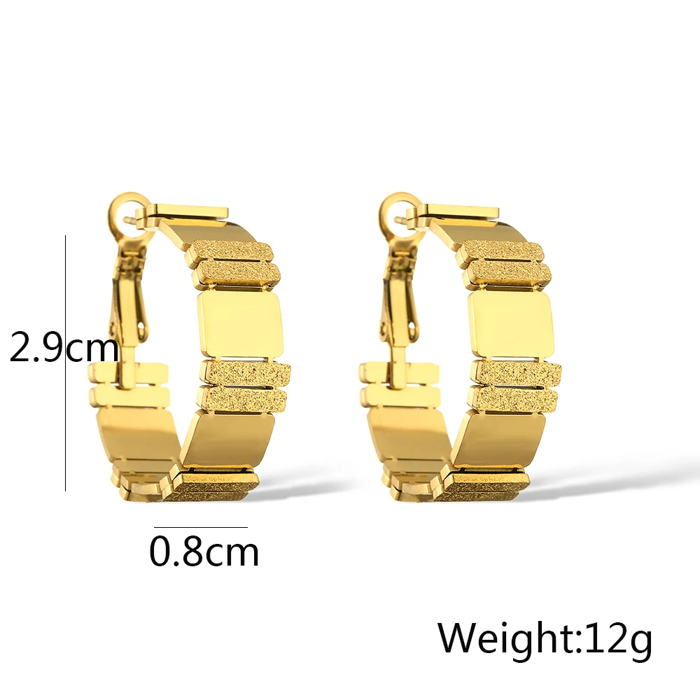 Горячая Распродажа стильные серьги из нержавеющей стали 316L для женщин изящные в