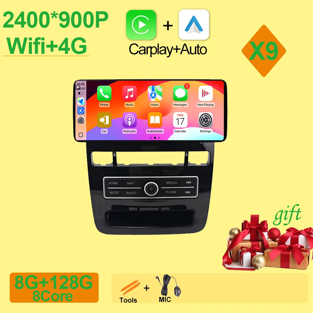 

Android 14 Carplay GPS-навигация для Volkswagen Touareg 2011-2017 DSP стерео автомобильный радиоприемник мультимедийный плеер 2,5 D экран WiFi BT