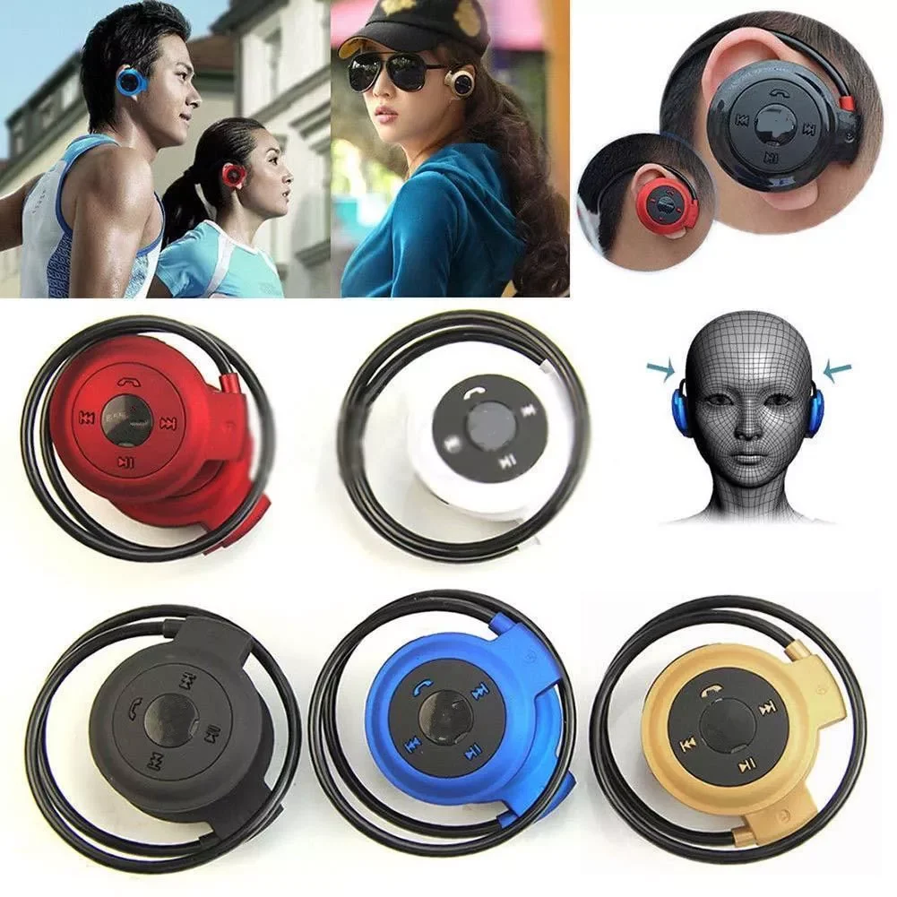 

Mini 503 Bluetooth Headphone Handsfree MP3 Player Wireless Stereo Sport Headset Support TF Card FM Headband Headphone