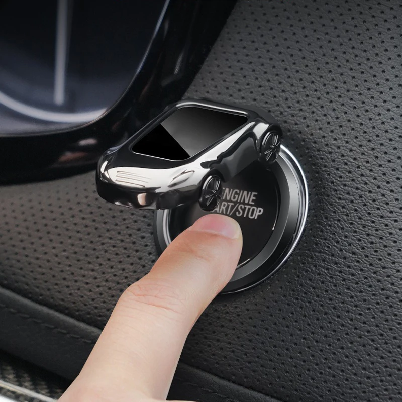 Крышка кнопки запуска двигателя автомобиля крышка зажигания для KIA sportage ceed sorento