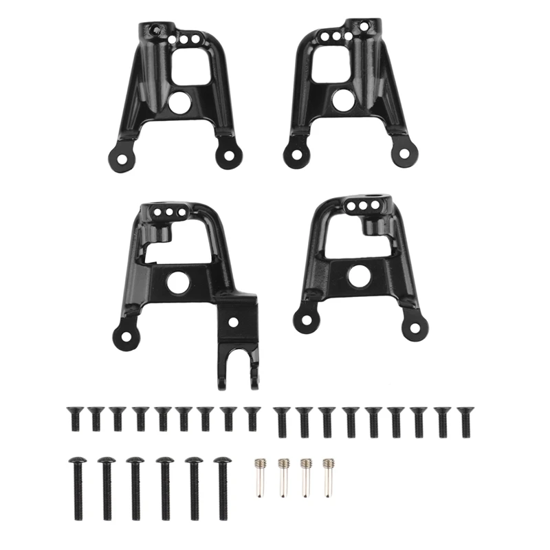 

4Pcs Heavy Duty Metal Front & Rear Shock Towers Mount for 1/10 RC Crawler Car Axial SCX10 II 90046 Upgrade Parts