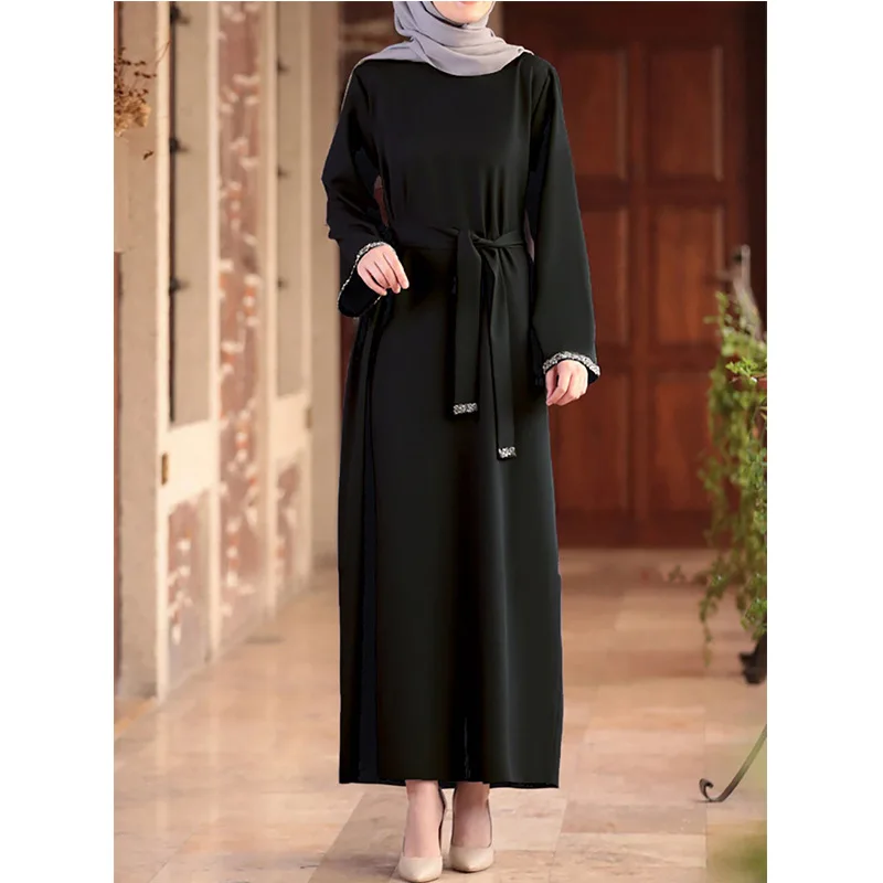 

Abaya Рамадан, искусственное платье для мусульманской женщины, длинные платья, женское платье, мусульманская женщина, Abaya, мусульманские платья для женской одежды