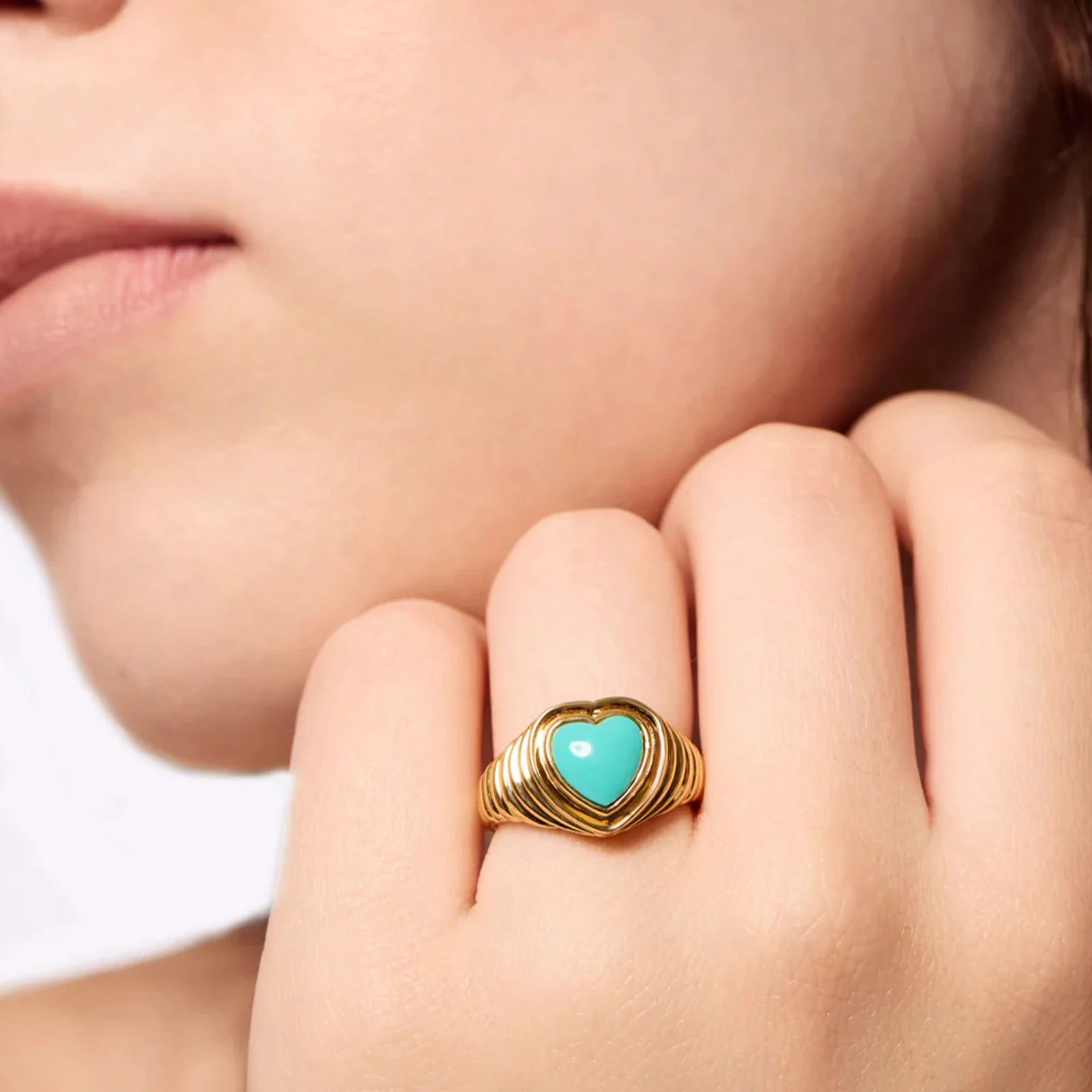 DPLAOPA 100% стерлингового серебра 925 пробы регулируемое женское открытое кольцо с