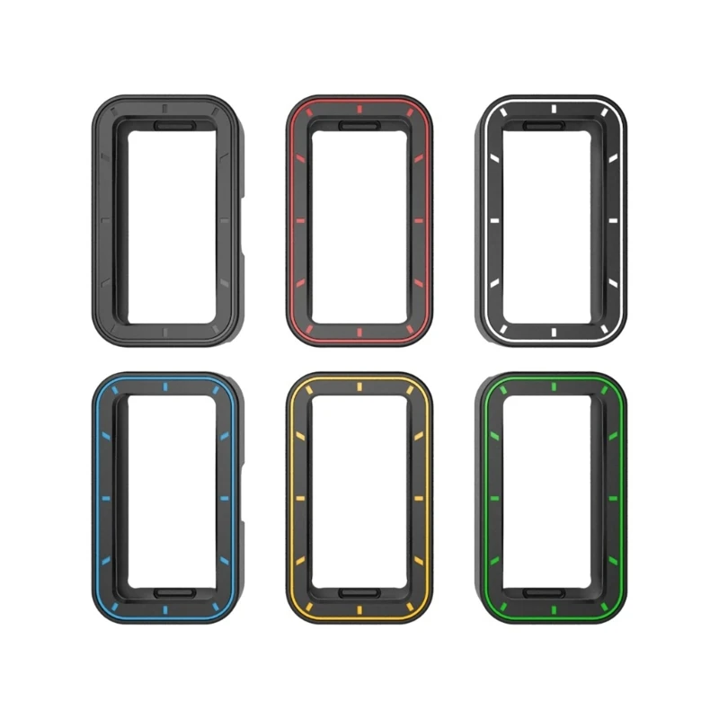 

J6PA Anti-scratch Shockproof Screen Protector Sleeve Housing Protective Cover Bumper-Shell Compatible for Huawei Band 8