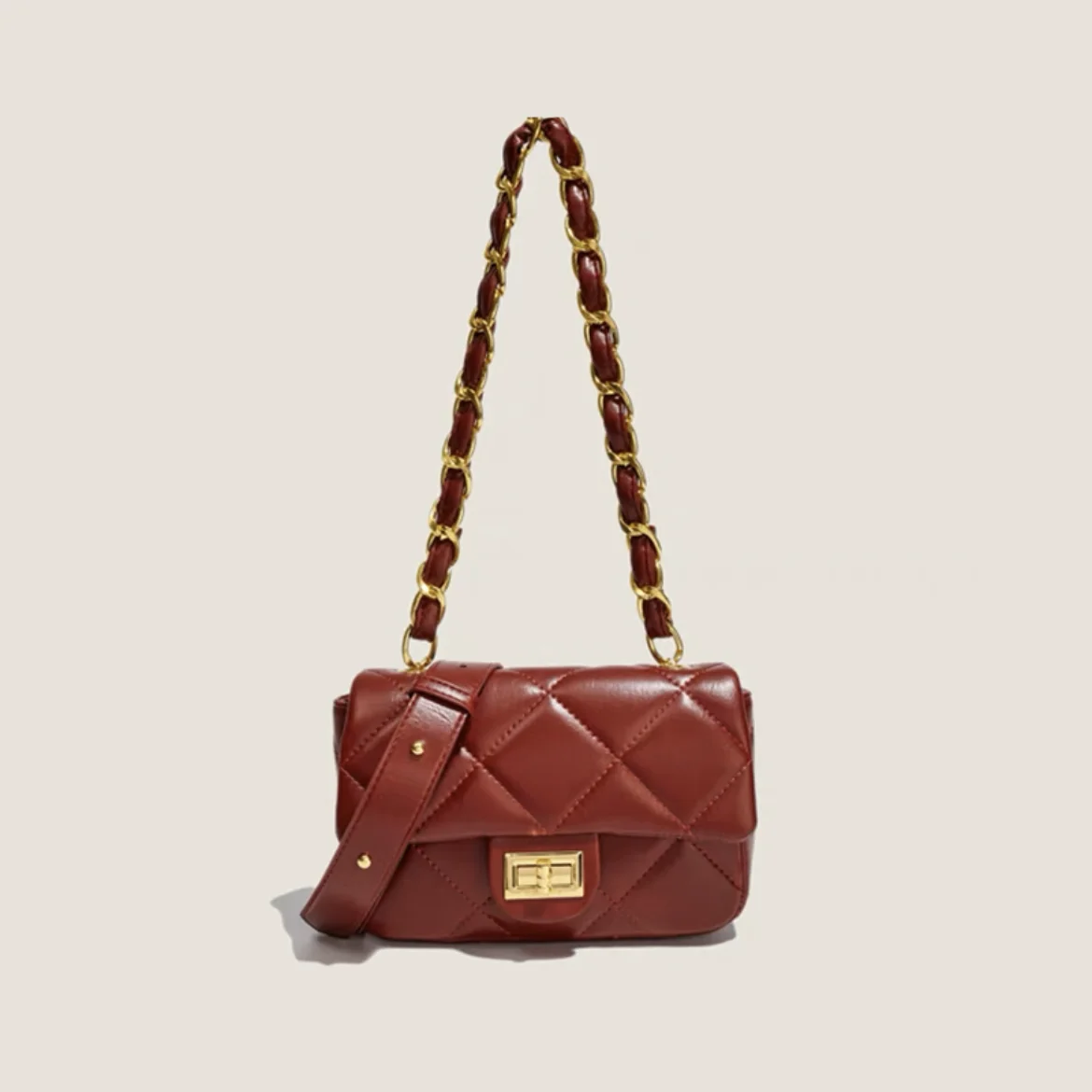 

NIGO Red Compact And Exquisite Chain Bag #nigo21426