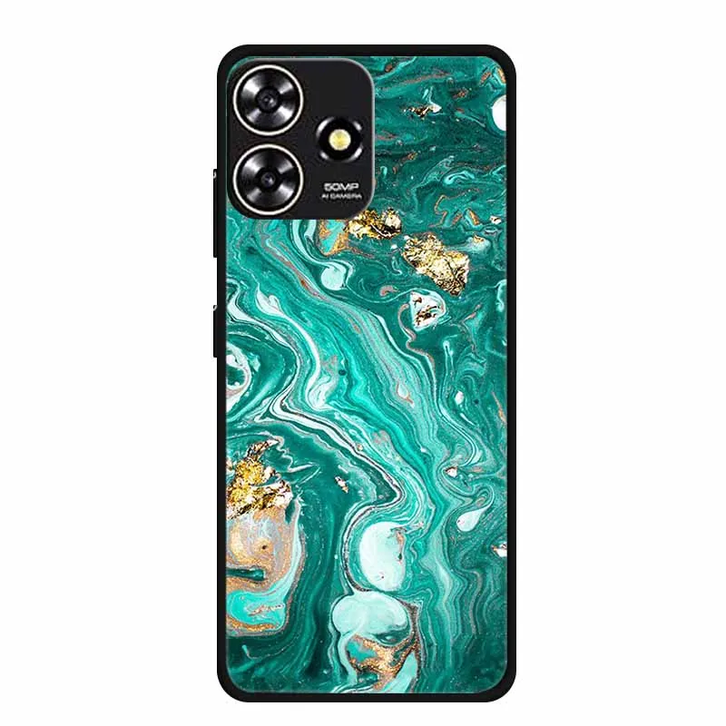Крутой силиконовый чехол для ZTE Blade V50 Design 4G, мягкая задняя крышка с мраморным принтом для Blade V 50, умные чехлы, защитные чехлы (art.: 3920cafefd877) - 3920cafefd877