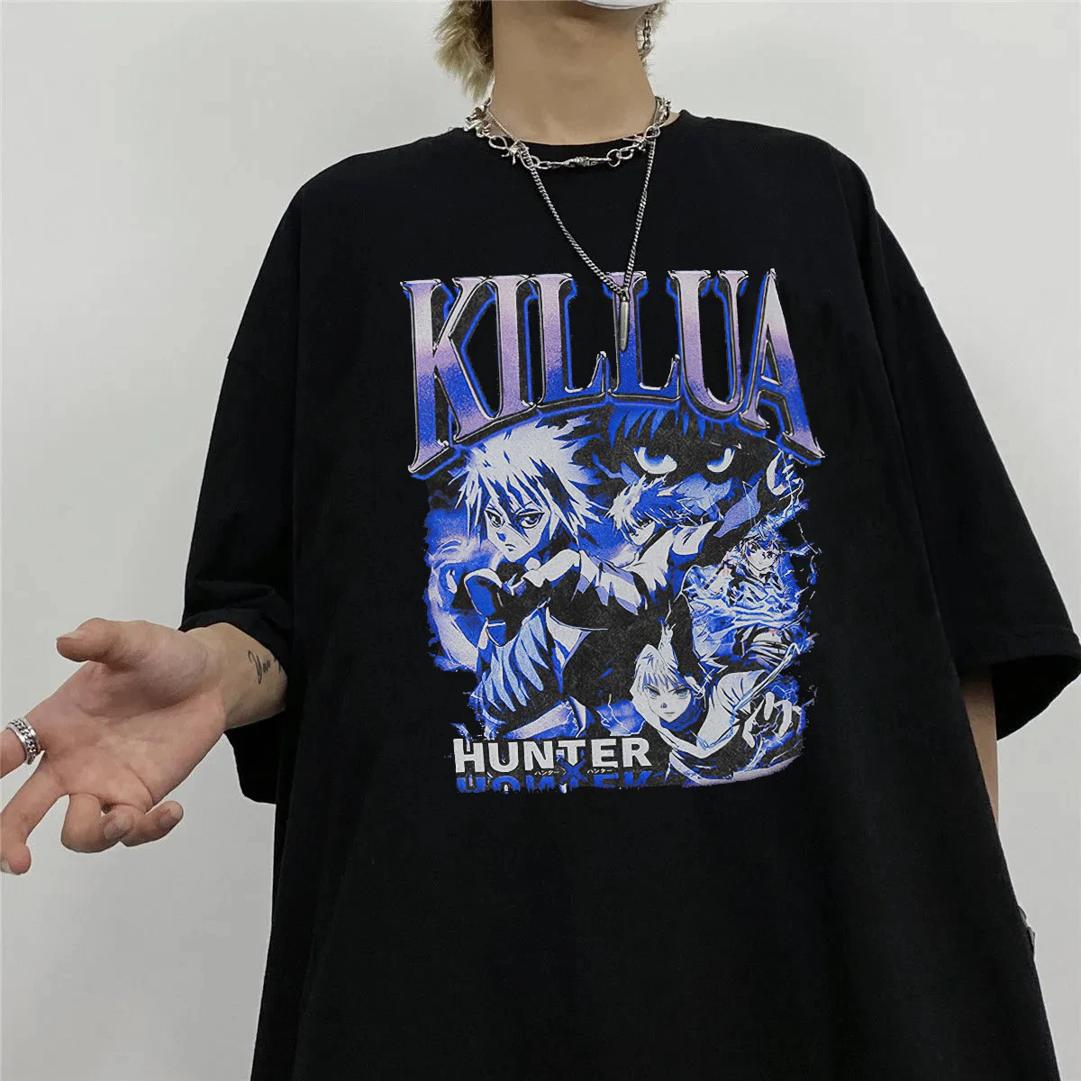 Футболка женская оверсайз с коротким рукавом уличная одежда в стиле хип-хоп