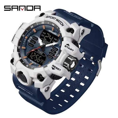 SANDA 6126 цифровые спортивные часы